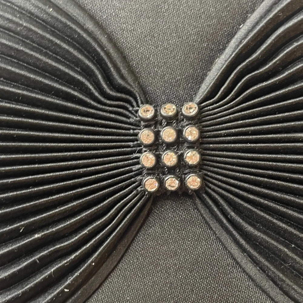6001. La Regale Elegant Black Clutch‎ Bag